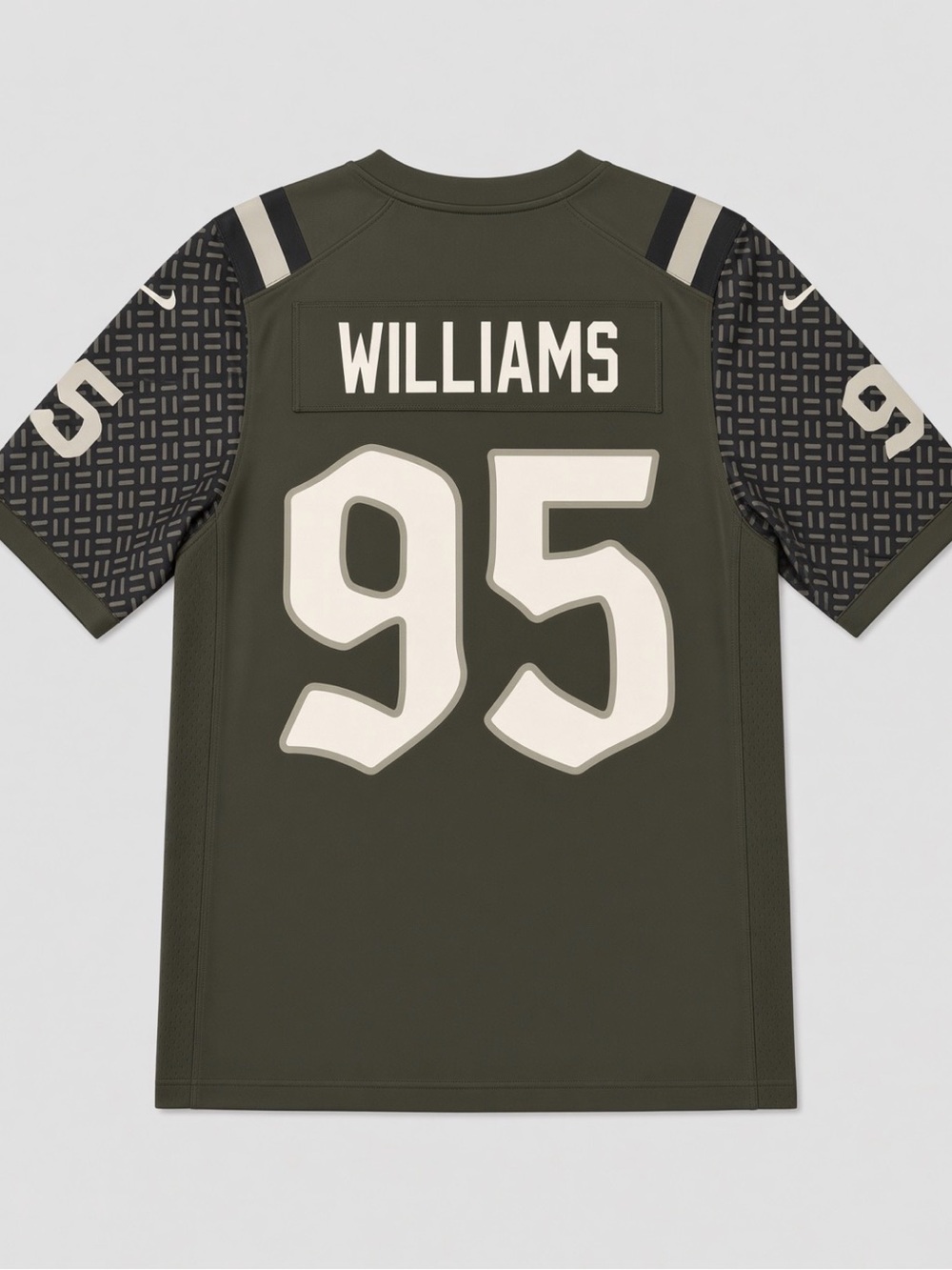 Quinnen Williams Nike Gotham City New York Jets NFL Jersey NEW w tags Mens M - Picture 2 of 2